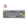 Juice Borx | Keychron Q2 65% Red G Pro Switches Aluminium RGB Wired Keyboard – Grey