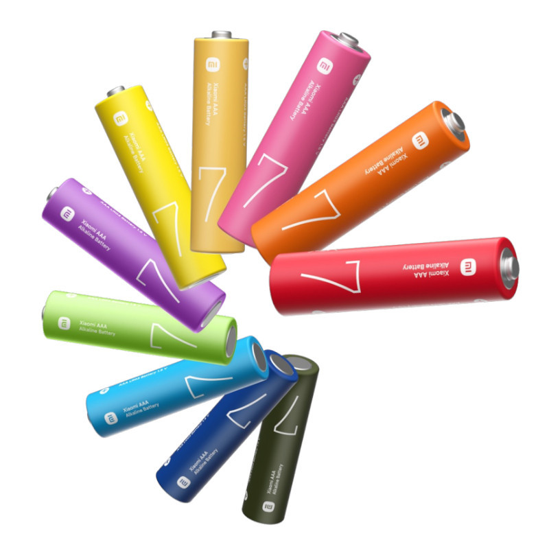 Juice Borx | Xiaomi AAA Rainbow Batteries (10 Pack)