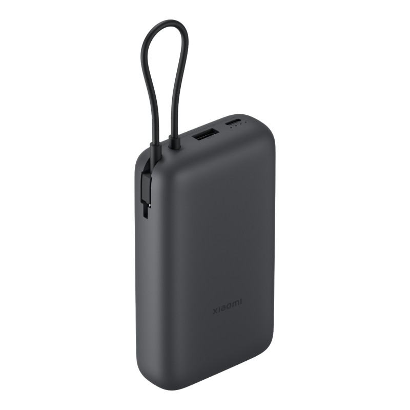 Juice Borx | Xiaomi Power Bank 20000mAh (Integrated Cable) – Dark Grey