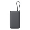 Juice Borx | Xiaomi Power Bank 20000mAh (Integrated Cable) – Dark Grey