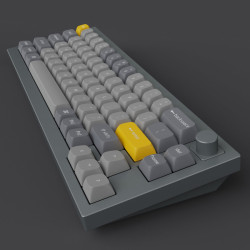 Juice Borx | Keychron Q2 65% Red G Pro Switches Aluminium RGB Wired Keyboard – Grey